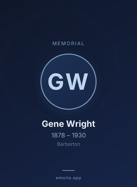 Memorial portrait of Gene Wright