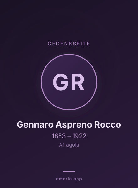 Gedenkportrait von Gennaro Aspreno Rocco