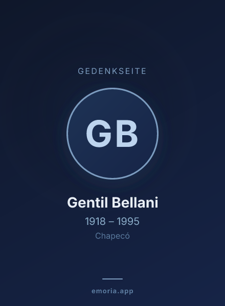 Gedenkportrait von Gentil Bellani