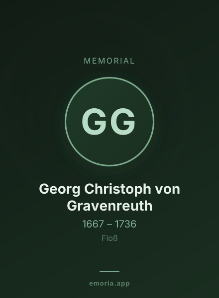 Memorial portrait of Georg Christoph von Gravenreuth