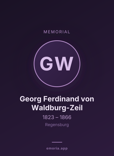 Memorial portrait of Georg Ferdinand von Waldburg-Zeil