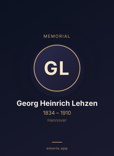Memorial portrait of Georg Heinrich Lehzen