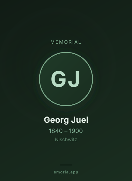 Memorial portrait of Georg Juel