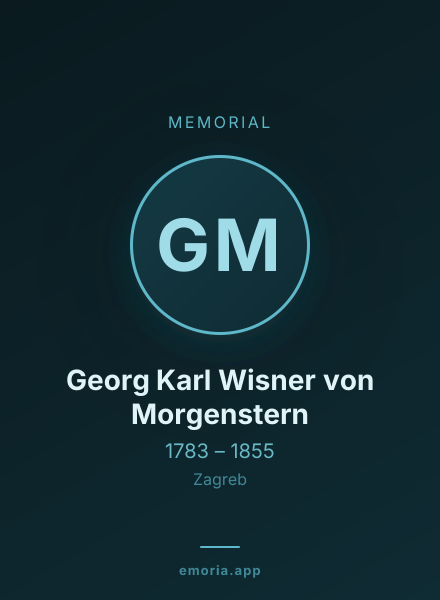 Memorial portrait of Georg Karl Wisner von Morgenstern