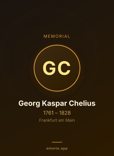 Memorial portrait of Georg Kaspar Chelius