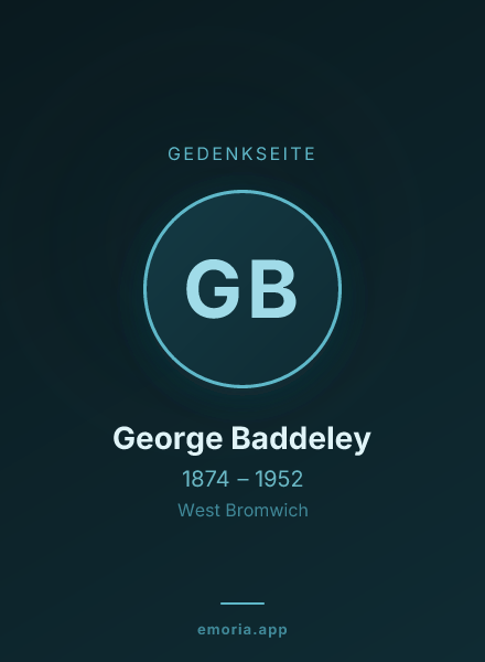 Gedenkportrait von George Baddeley