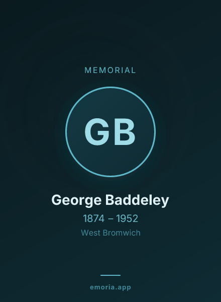 Memorial portrait of George Baddeley