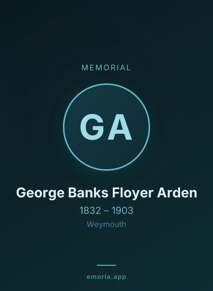 Memorial portrait of George Banks Floyer Arden