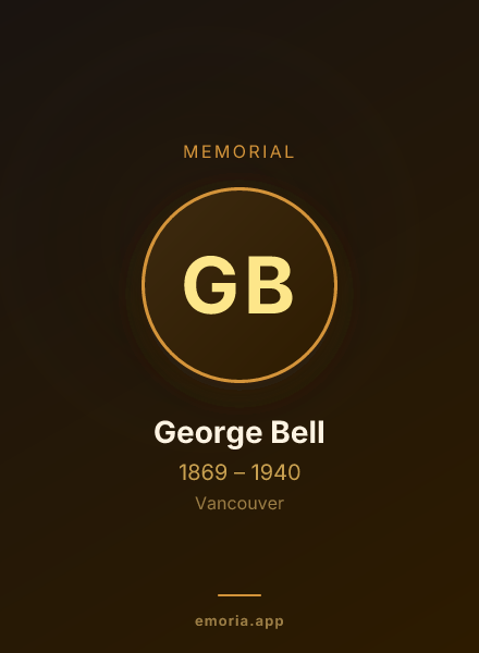 Memorial portrait of George Bell