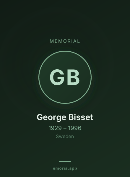 Memorial portrait of George Bisset