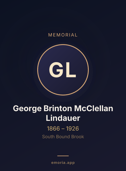Memorial portrait of George Brinton McClellan Lindauer