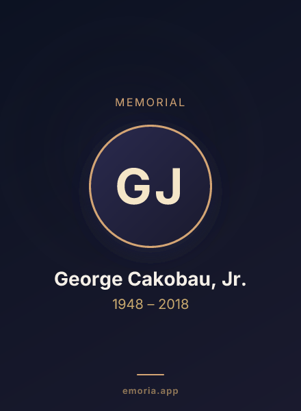 Memorial portrait of George Cakobau, Jr.