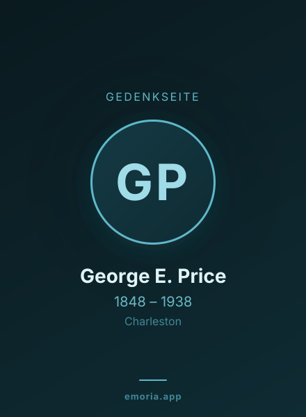 Gedenkportrait von George E. Price