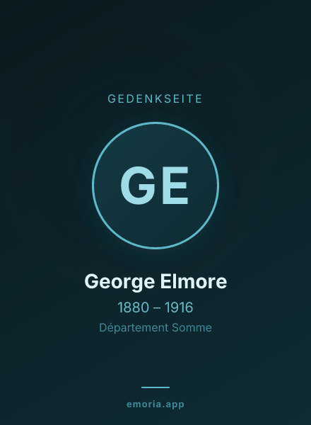 Gedenkportrait von George Elmore