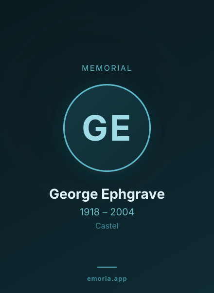 Memorial portrait of George Ephgrave