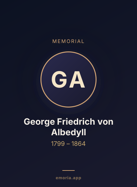 Memorial portrait of George Friedrich von Albedyll