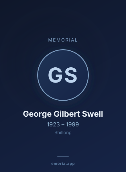 Memorial portrait of George Gilbert Swell