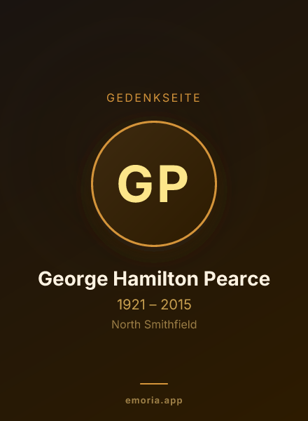 Gedenkportrait von George Hamilton Pearce