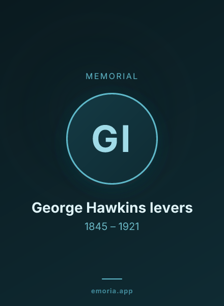 Memorial portrait of George Hawkins Ievers