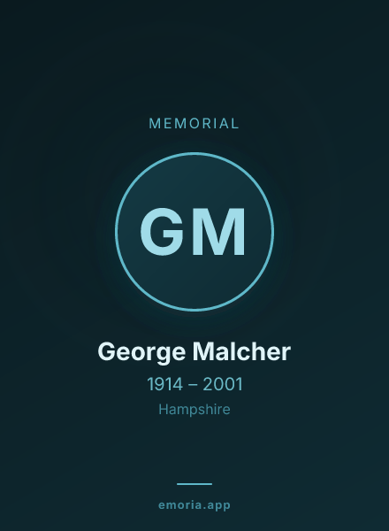 Memorial portrait of George Malcher