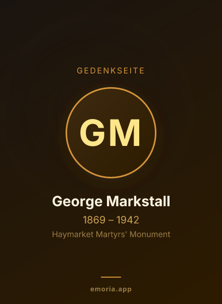 Gedenkportrait von George Markstall