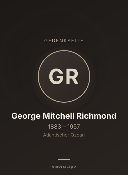 Gedenkportrait von George Mitchell Richmond