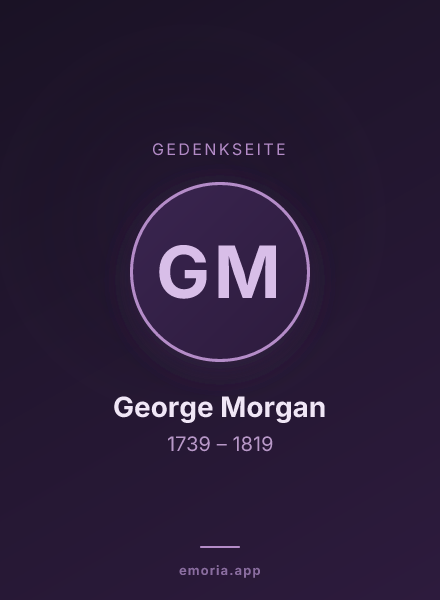Gedenkportrait von George Morgan