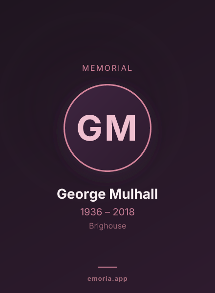 Memorial portrait of George Mulhall