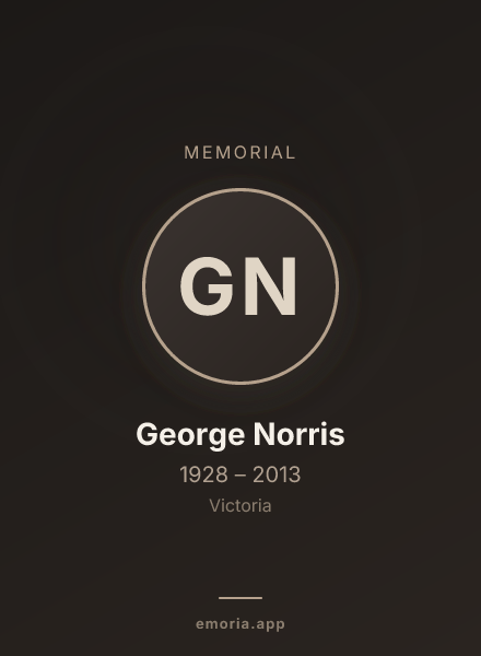 Memorial portrait of George Norris