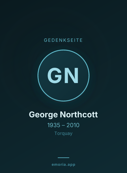 Gedenkportrait von George Northcott
