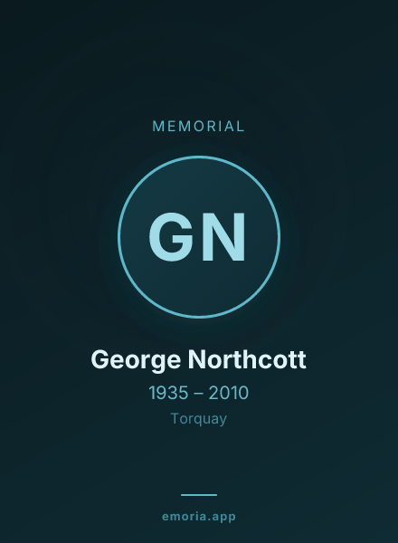 Memorial portrait of George Northcott