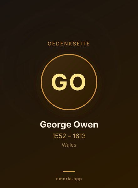Gedenkportrait von George Owen