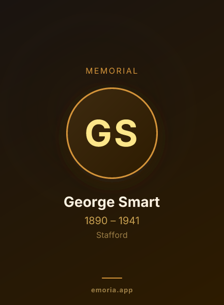 Memorial portrait of George Smart