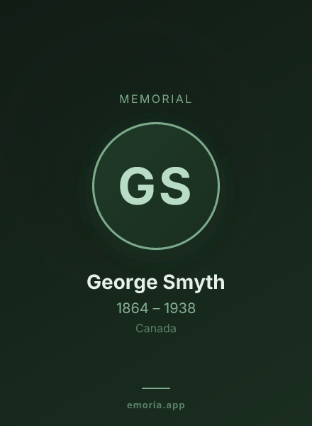 Memorial portrait of George Smyth