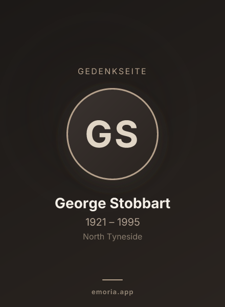 Gedenkportrait von George Stobbart