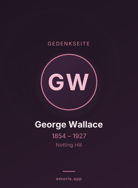 Gedenkportrait von George Wallace