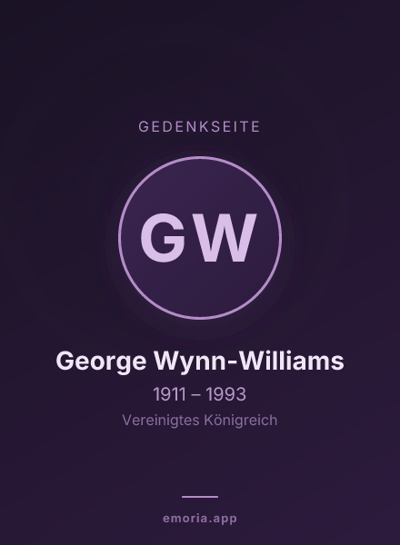 Gedenkportrait von George Wynn-Williams