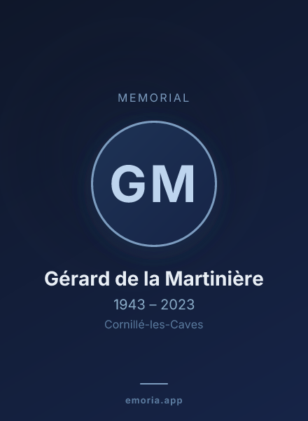 Memorial portrait of Gérard de la Martinière