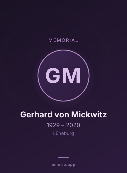 Memorial portrait of Gerhard von Mickwitz