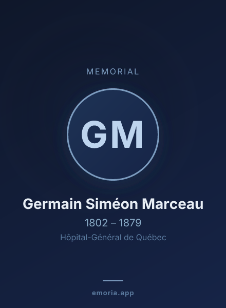 Memorial portrait of Germain Siméon Marceau