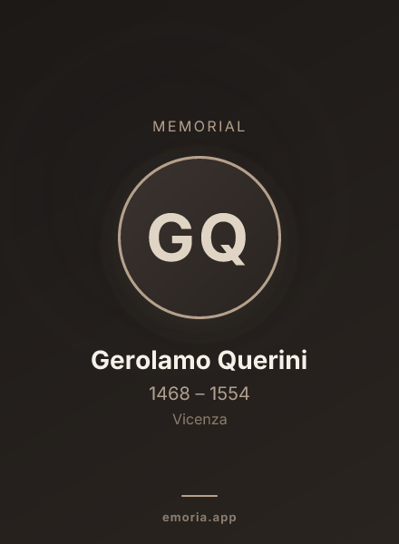 Memorial portrait of Gerolamo Querini