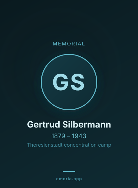 Memorial portrait of Gertrud Silbermann