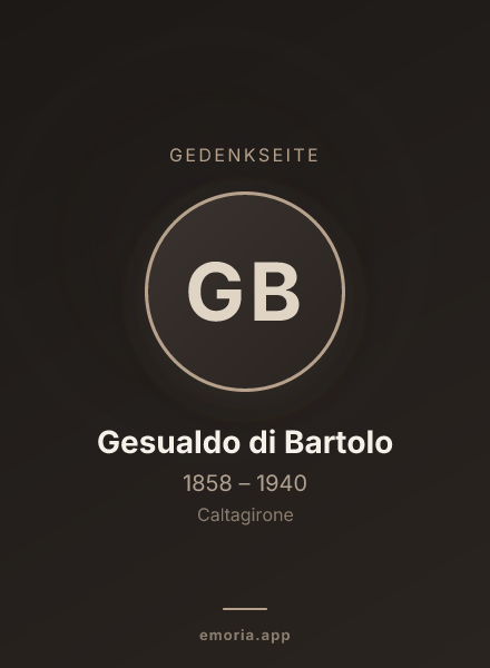 Gedenkportrait von Gesualdo di Bartolo