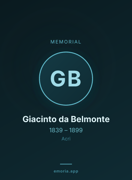 Memorial portrait of Giacinto da Belmonte