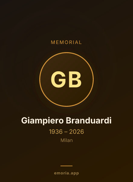 Memorial portrait of Giampiero Branduardi
