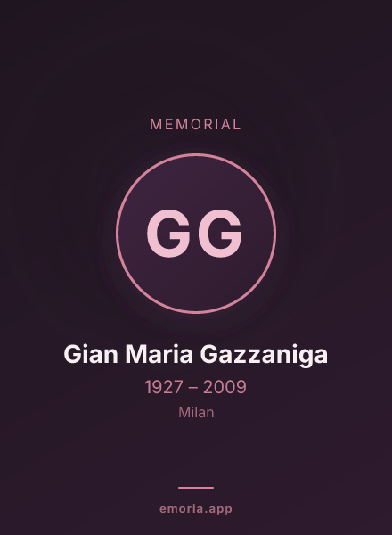 Memorial portrait of Gian Maria Gazzaniga
