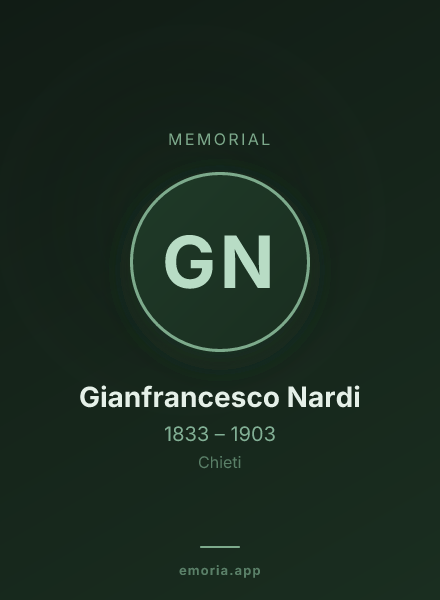Memorial portrait of Gianfrancesco Nardi