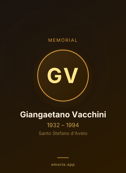 Memorial portrait of Giangaetano Vacchini