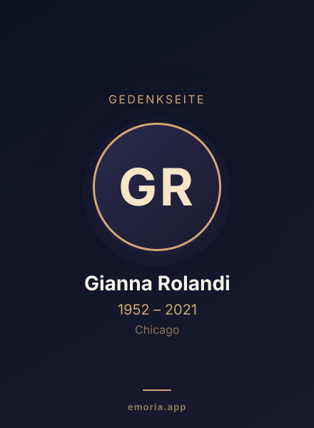 Gedenkportrait von Gianna Rolandi
