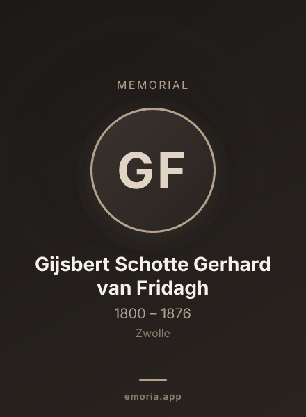 Memorial portrait of Gijsbert Schotte Gerhard van Fridagh